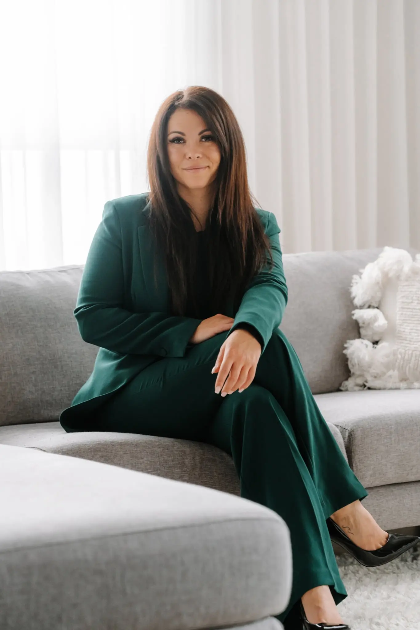 Portrait professionnel de Stéphanie Pichette, courtier immobilier résidentiel